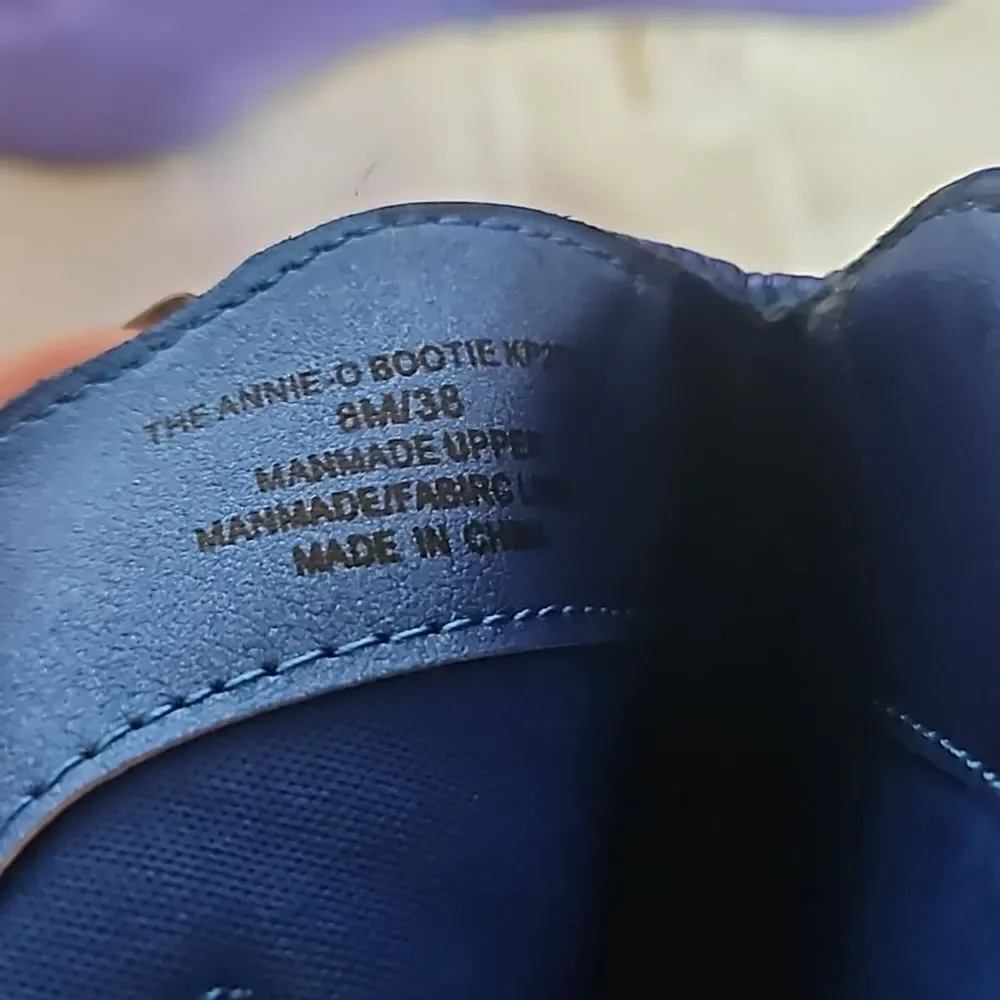 Katy Perry's The Annie-O Bootie Western Purple Size 8M - Picture 5 of 16